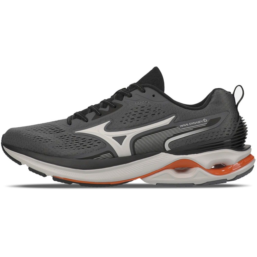 Tênis de Corrida Mizuno Wave Dynasty 6 - 41 Cinza
