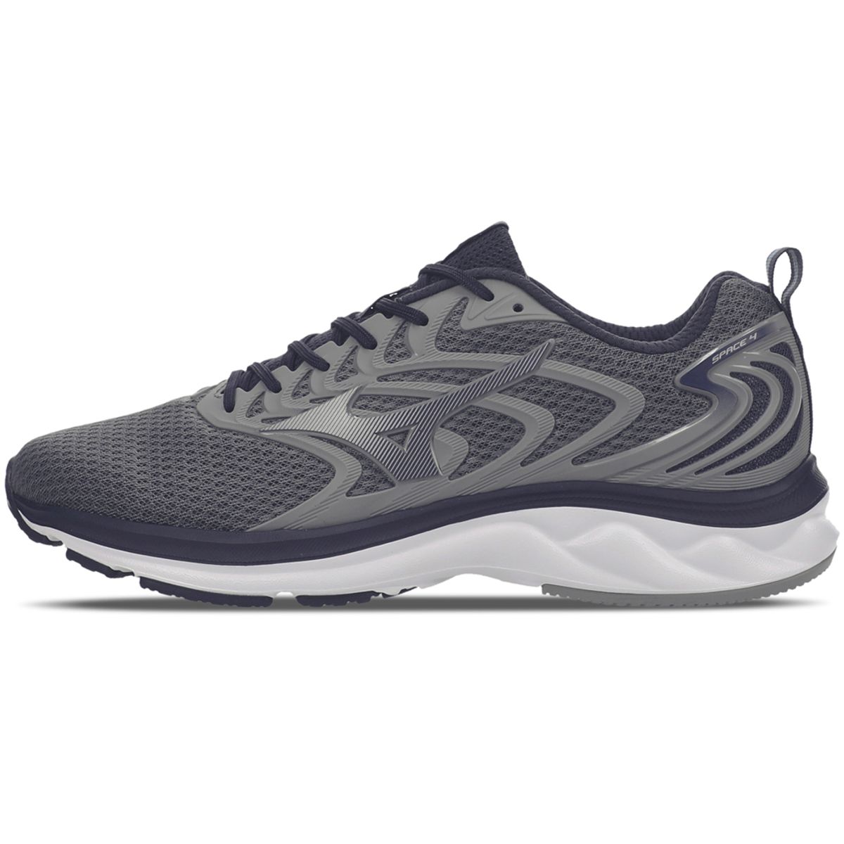 Tênis de Corrida Mizuno Space 4 44 Cinza
