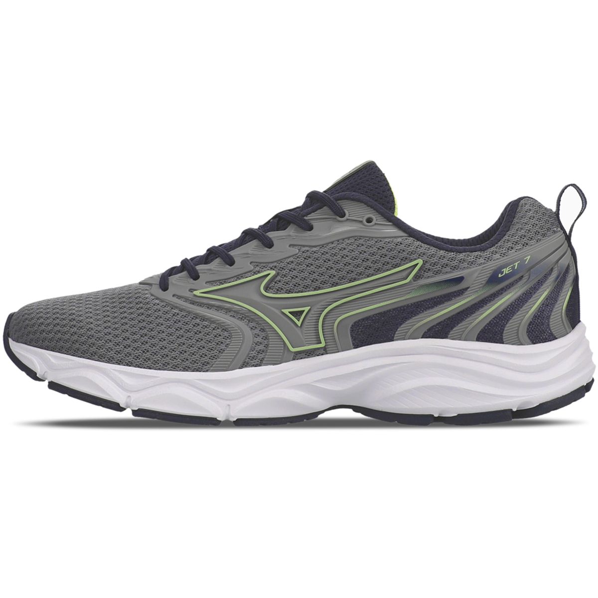Tênis de Corrida Mizuno Jet 7 38 Cinza