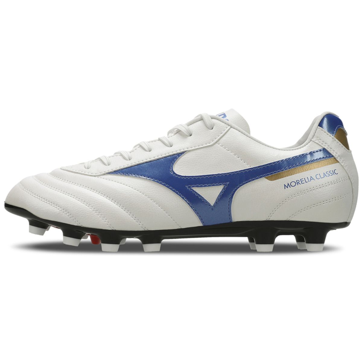 Chuteira de Campo Masculina Mizuno Morelia Classic MD 40 Branco
