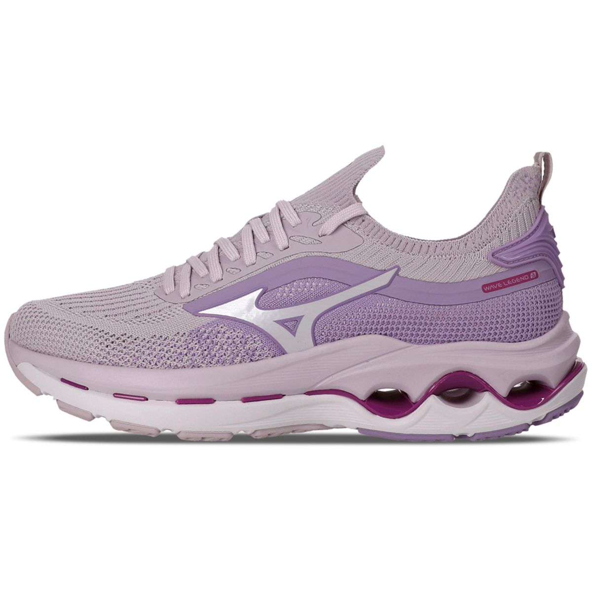 Tênis de Corrida Mizuno Wave Legend 3 35 Roxo