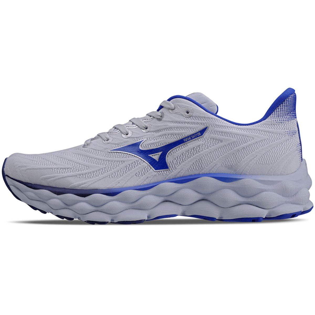 Tênis de Corrida Masculino Mizuno Wave Sky 8 42 Branco