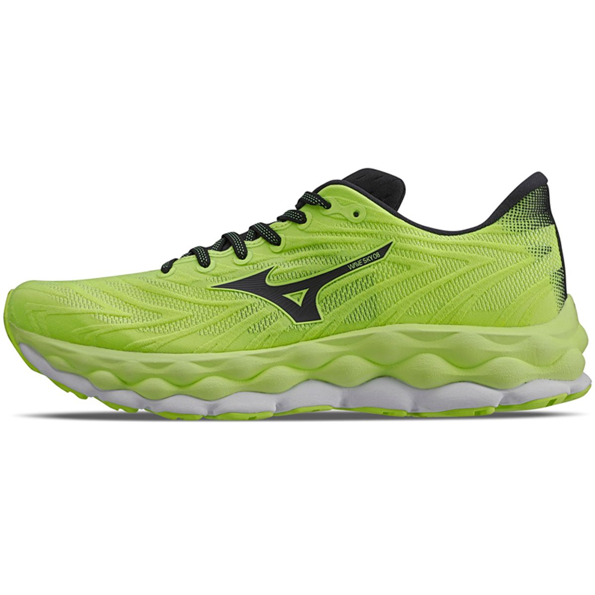 Tênis de Corrida Masculino Mizuno Wave Sky 8 39 Verde