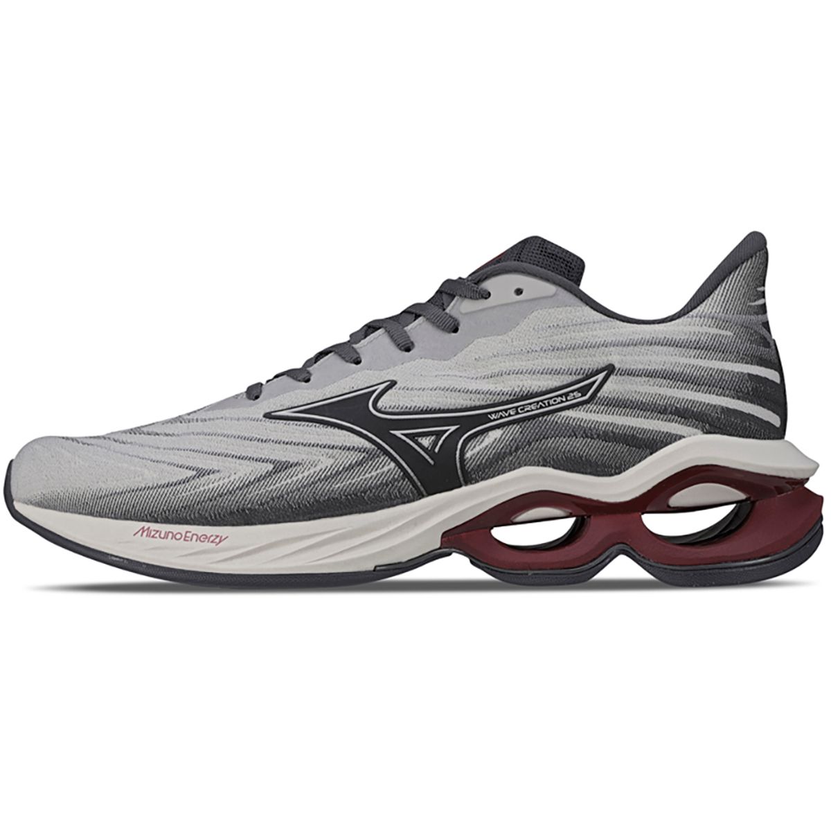Tênis Masculino Mizuno Wave Creation 25 39 Cinza