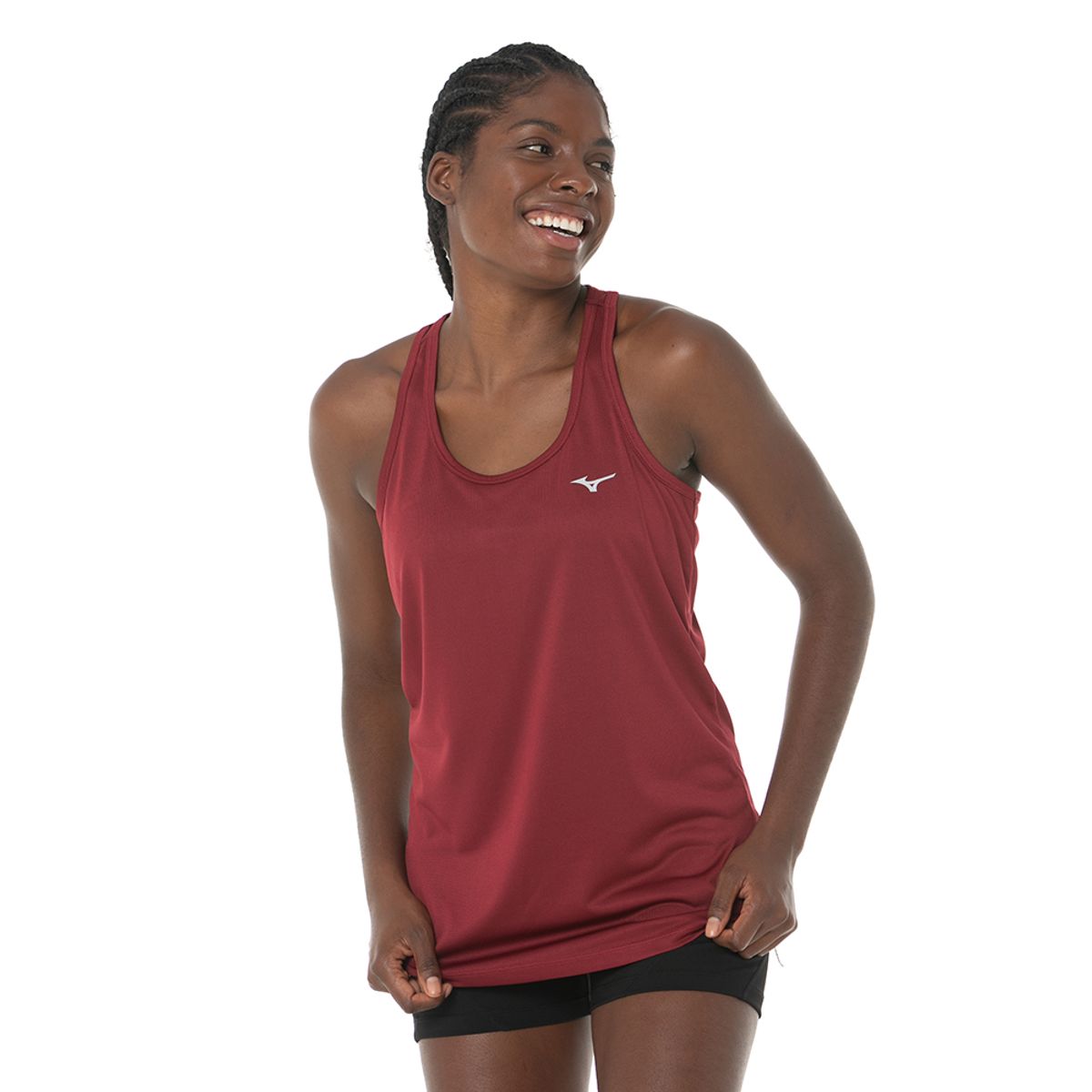 Regata de Treino Feminina Mizuno Energy P Vermelho