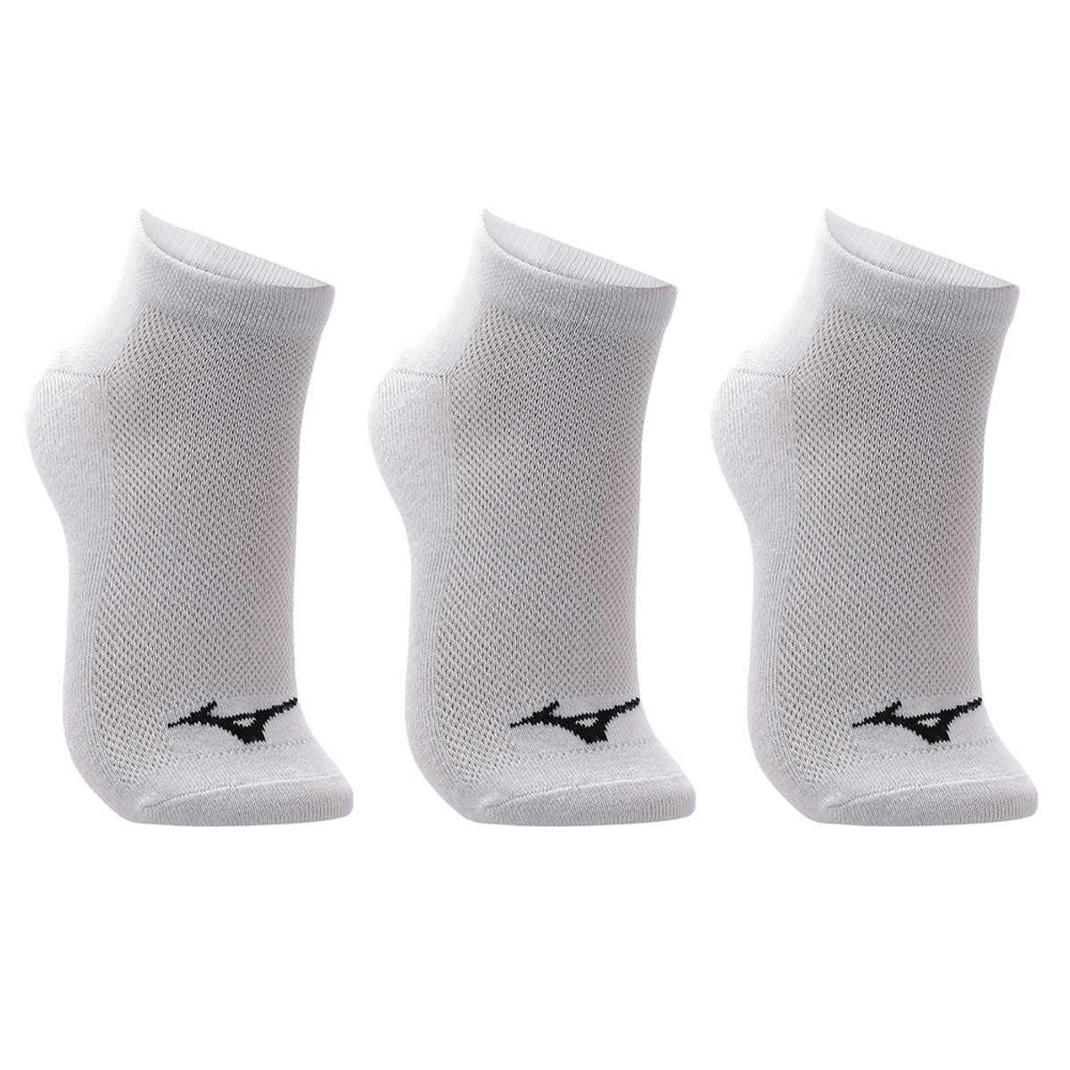 Meia Sem Cano Mizuno Basic Tam. 39-44 Pacote Com 3 Pares 39-44 Branco