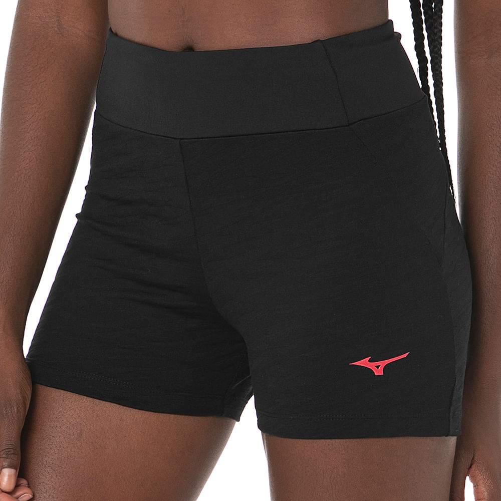Bermuda de Treino Feminina Mizuno Soul Fit 5 - M Preto