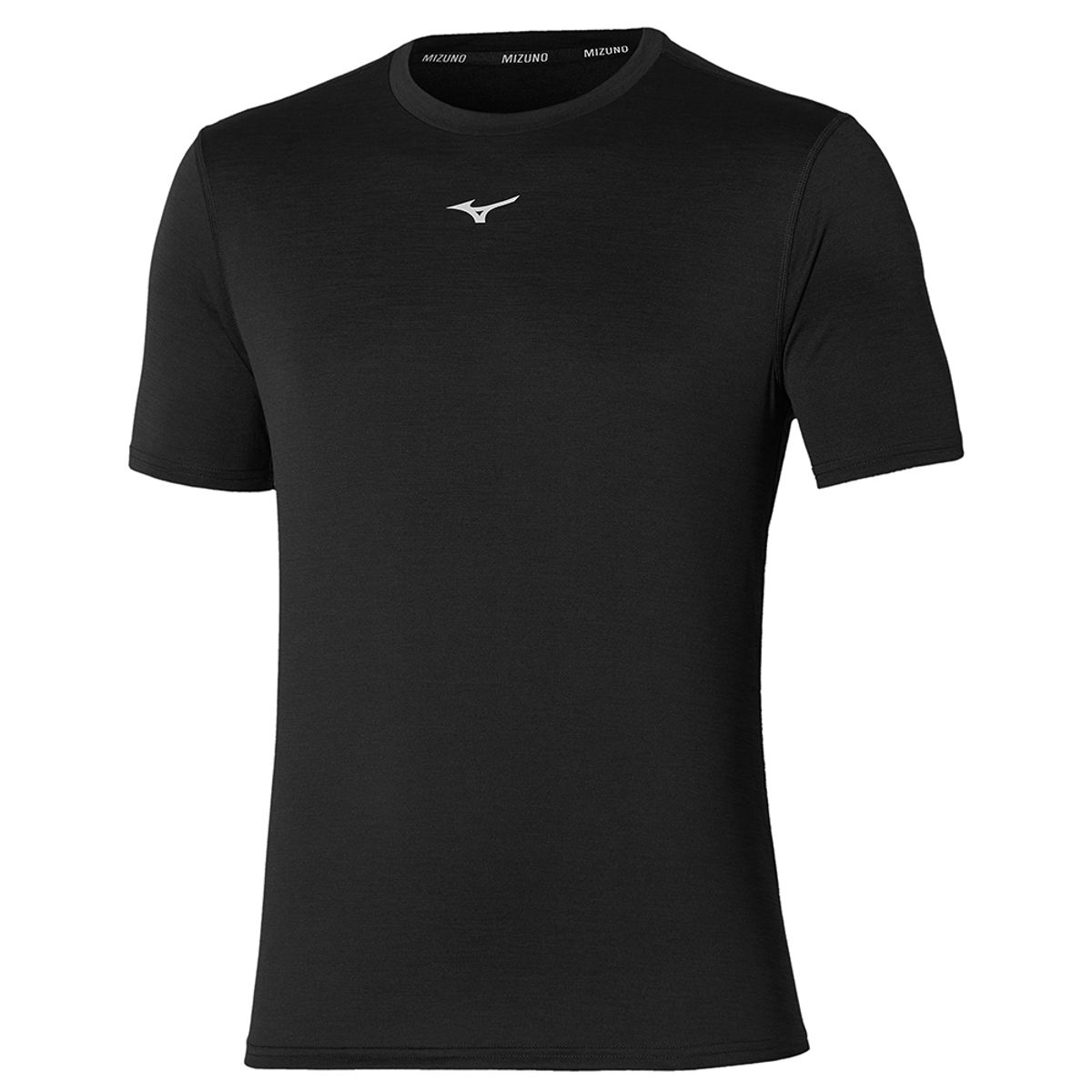Camiseta de Corrida Masculina Mizuno Core G Preto