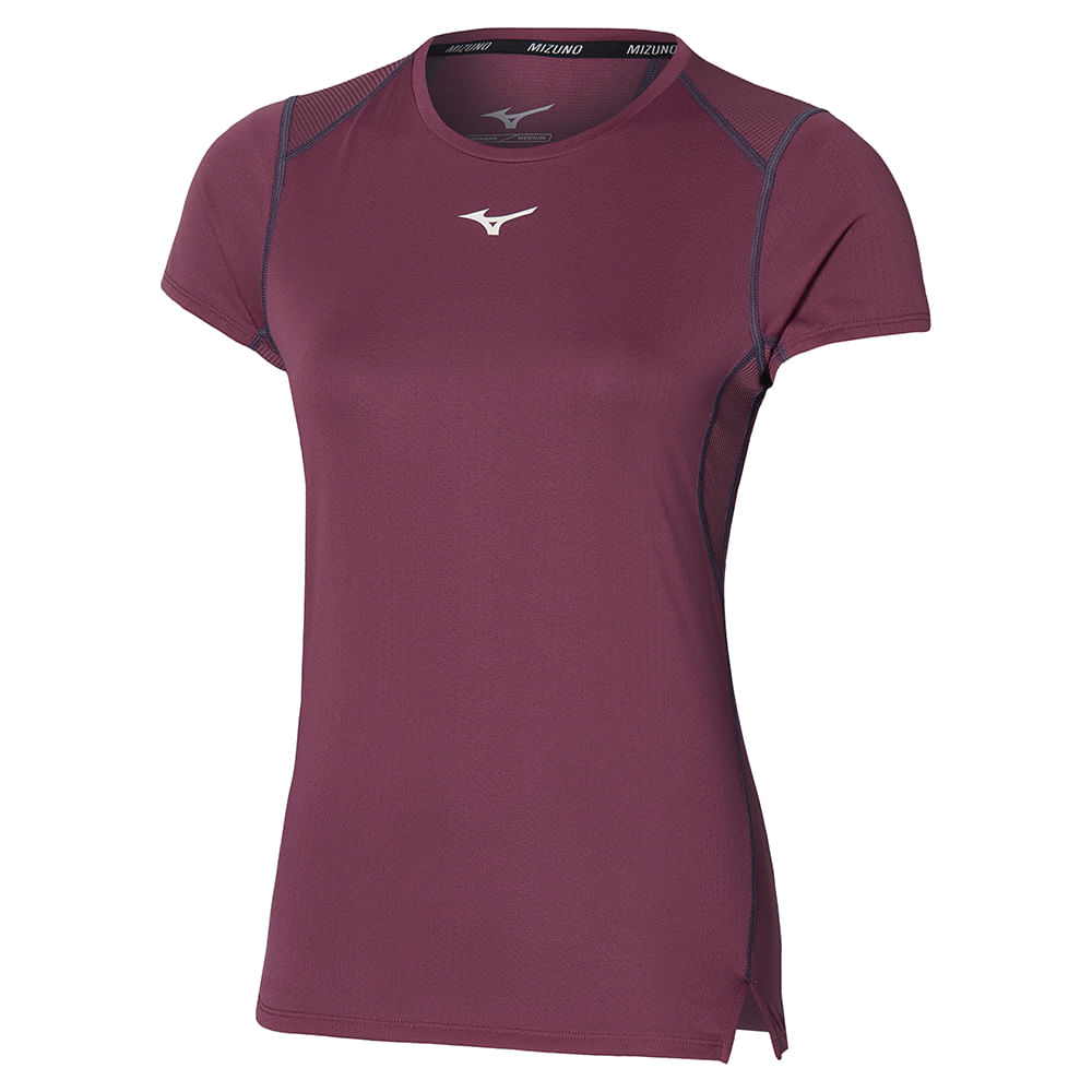 Camiseta de Treino Feminina Mizuno Dryaeroflow