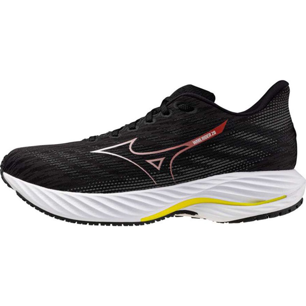 Tênis de Corrida Masculino Mizuno Wave Rider 28 43 Preto