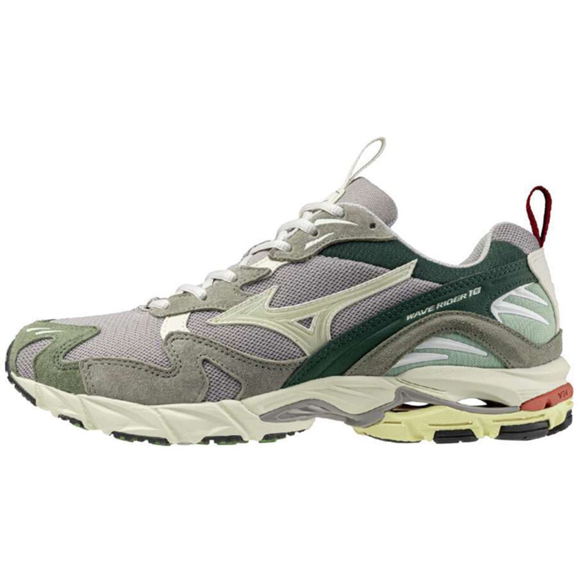 Tênis Casual Mizuno Wave Rider 10 Premium 44 Cinza