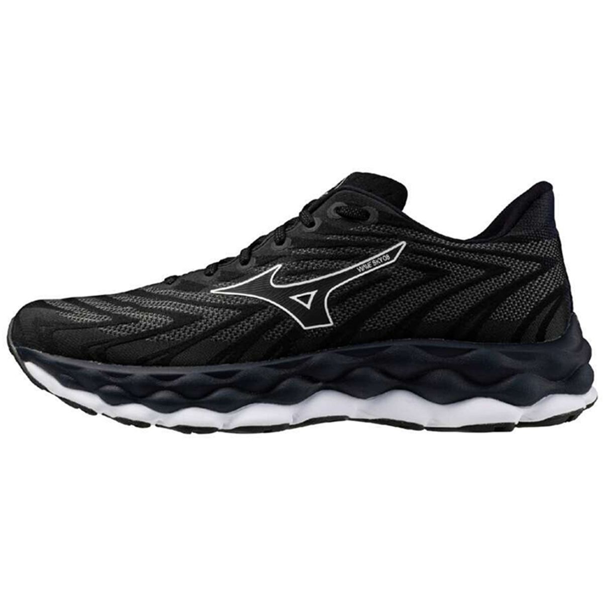 Tênis de Corrida Masculino Mizuno Wave Sky 8 39 Preto