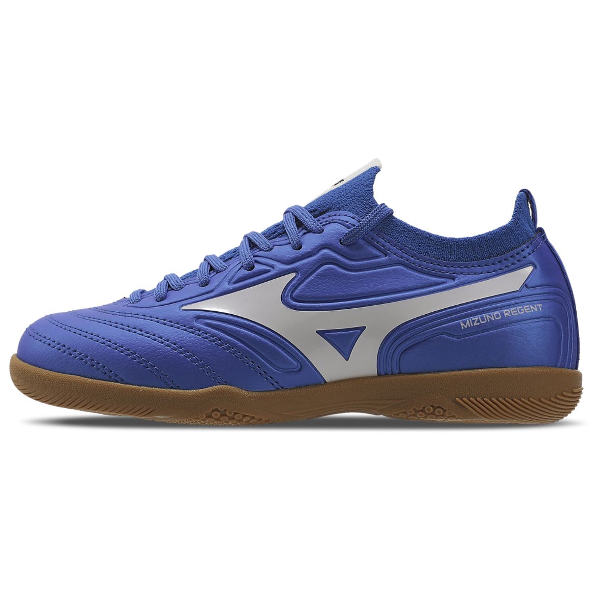 Chuteira Futsal Mizuno Regent IN Infantil 30 Azul