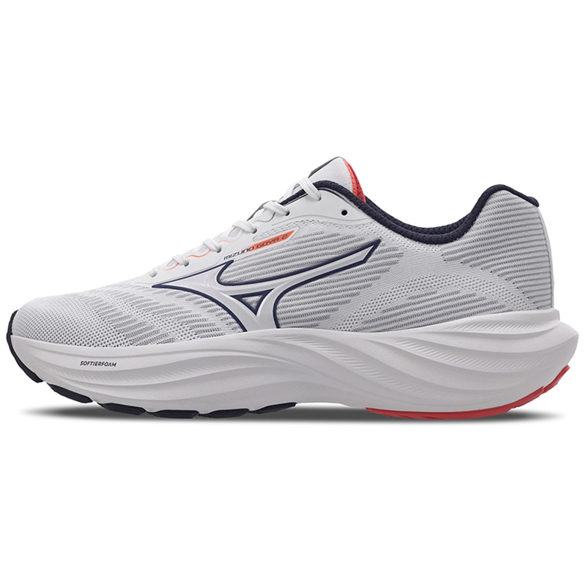 Tênis de Corrida Masculino Mizuno Goya 2 44 Branco