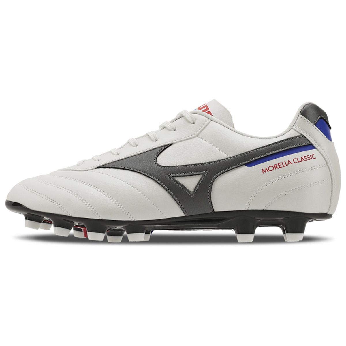 Chuteira de Campo Masculina Mizuno Morelia Classic MD 38 Branco