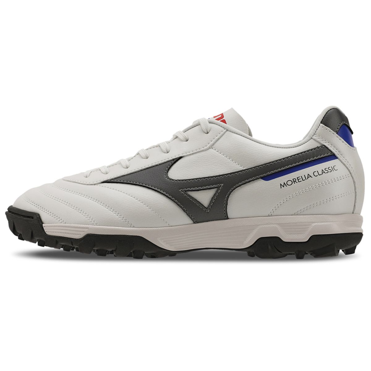 Chuteira Society Masculina Mizuno Morelia Classic AS 44 Branco