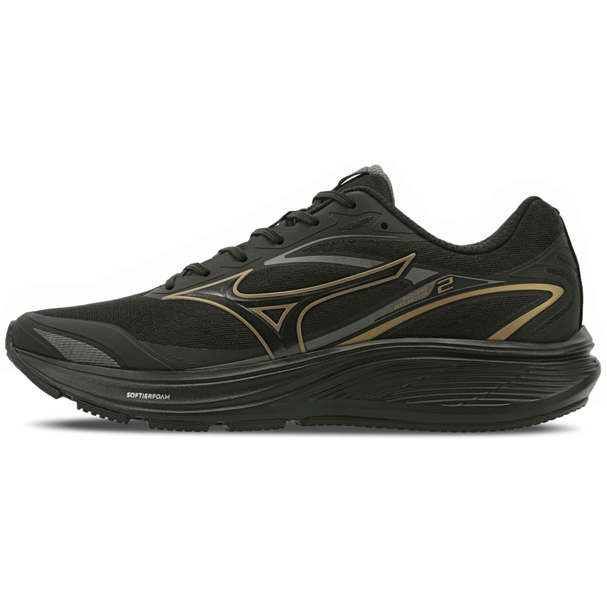 Tênis de Corrida Mizuno Atlantis 2 Masculino 40 Preto