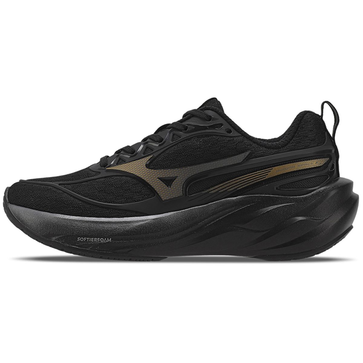 Tênis Casual Mizuno Space 5 Infantil 34 Preto