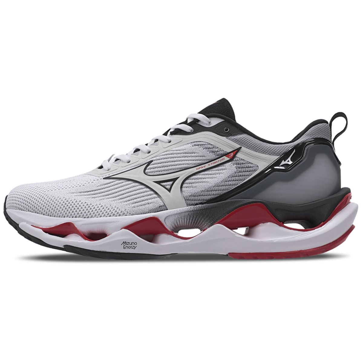 Tênis de Corrida Masculino Mizuno Wave Stratos 3 40 Branco