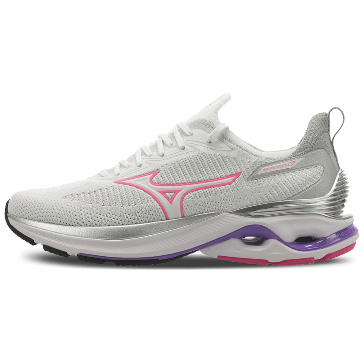 Tênis de Corrida Feminino Mizuno Wave Mirai 7 40 Branco