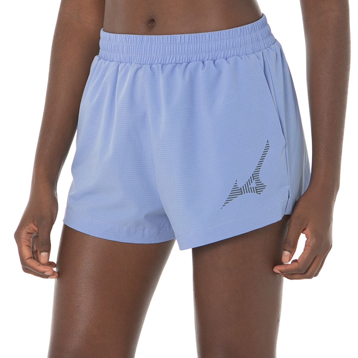 Shorts de Corrida Feminino Mizuno New Runner M Azul