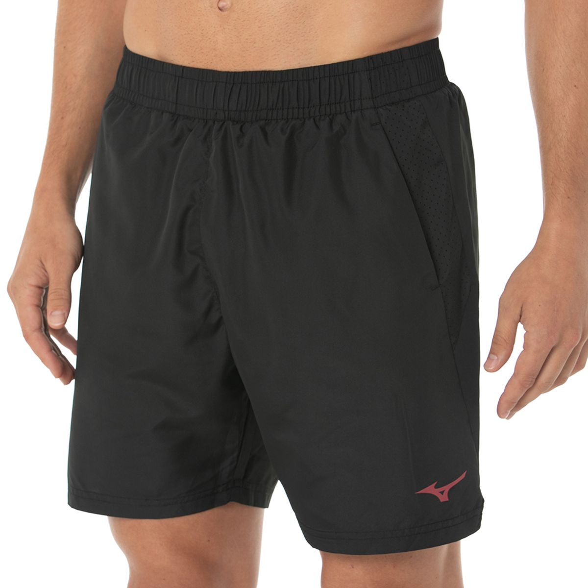 Bermuda de Corrida Masculina Mizuno Run Easy 4 GG Preto