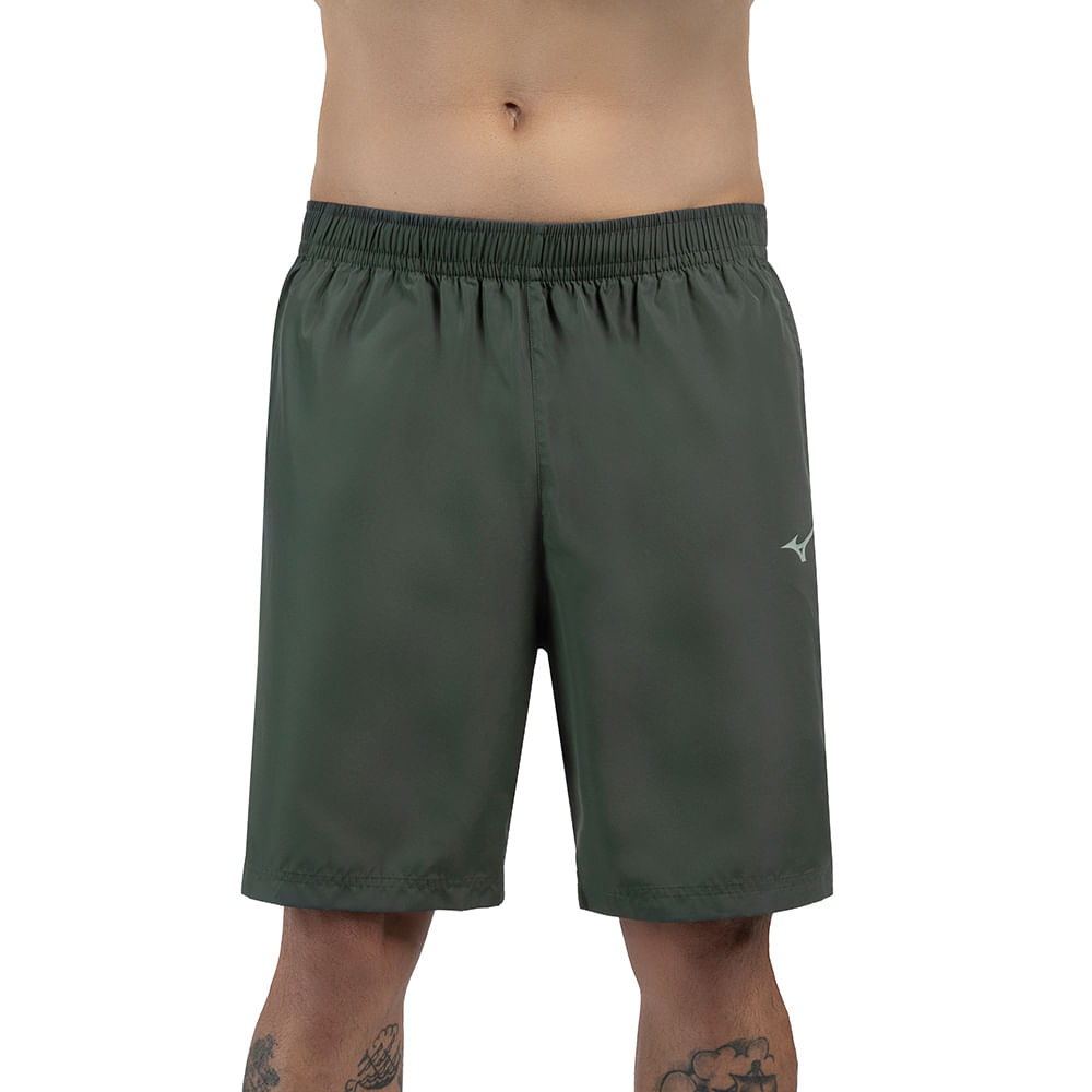 Bermuda de Treino Masculina Mizuno Big logo - G Cinza