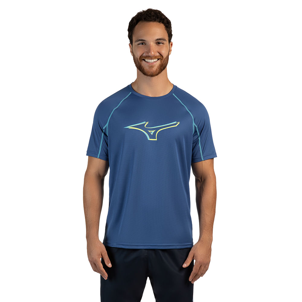 Camiseta de Corrida Masculina Mizuno Run Easy 4