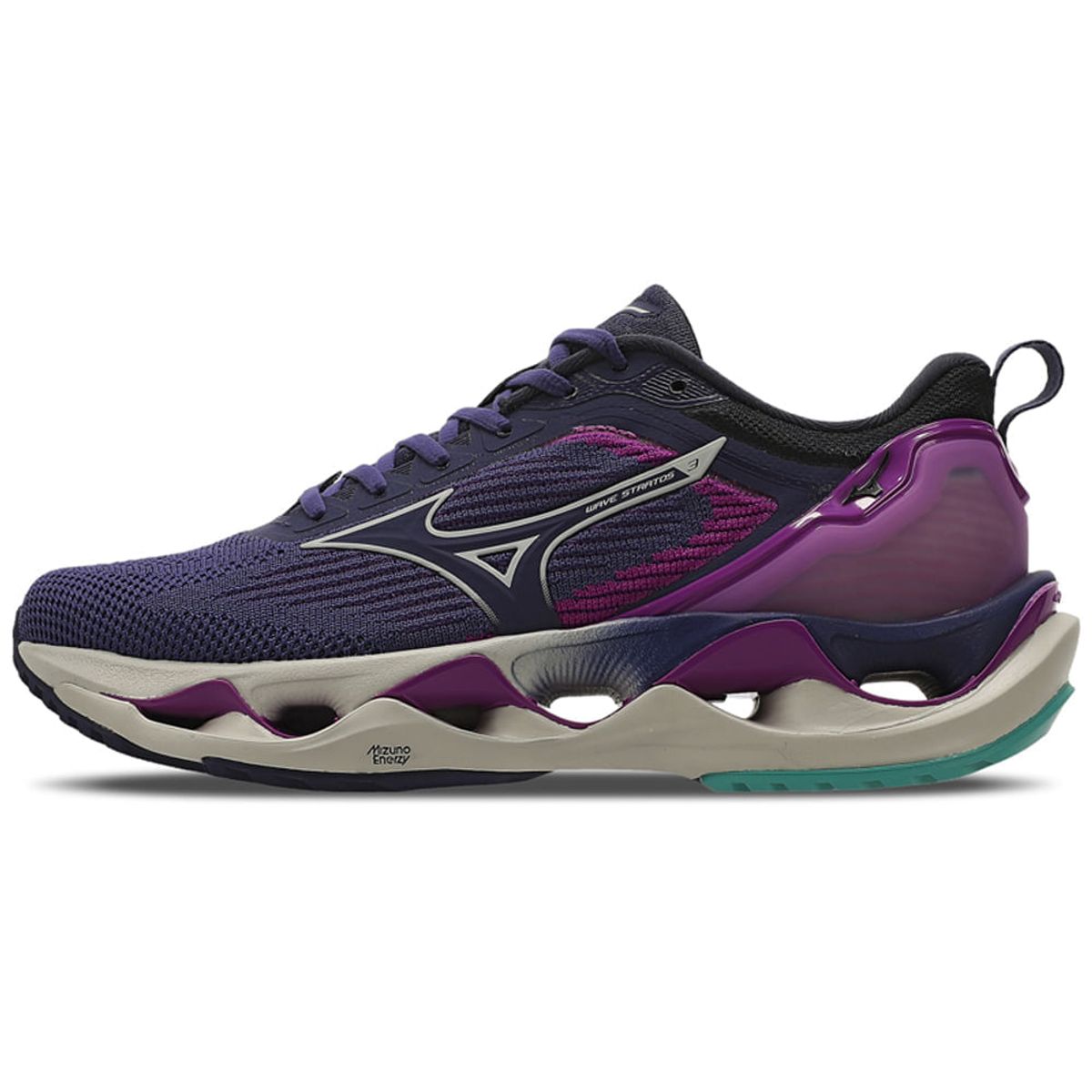 Tênis de Corrida Mizuno Wave Stratos 3 35 Roxo