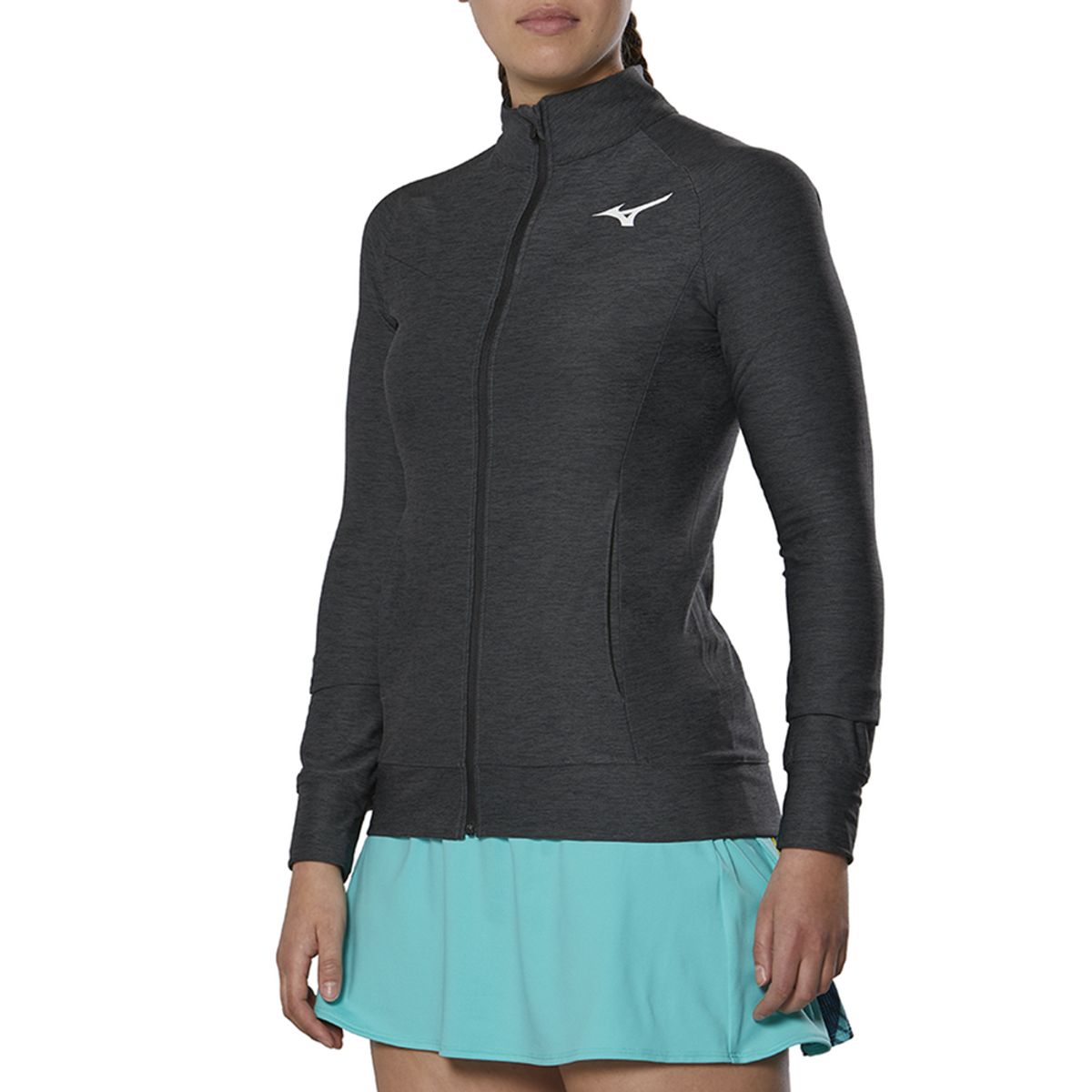 Jaqueta de Tennis Mizuno Feminina P Preto