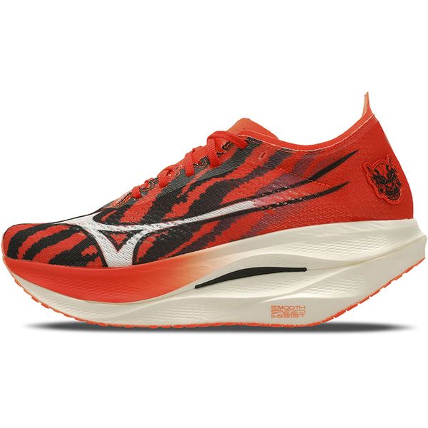 Tênis de Corrida Mizuno Wave Rebellion Pro 3 34 Vermelho