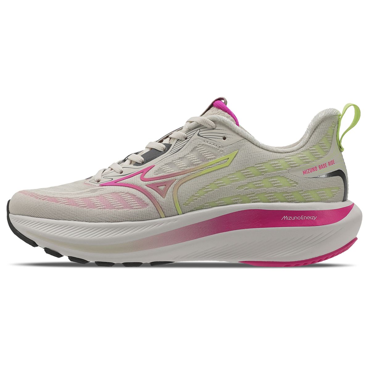 Tênis de Corrida Feminino Mizuno Base Ride 36 Bege
