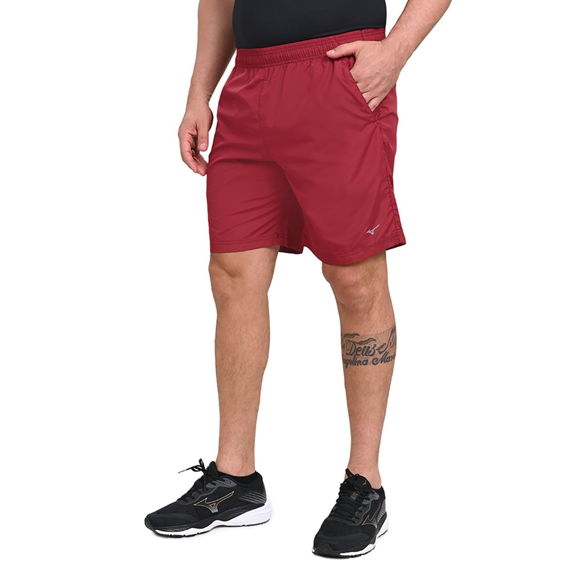 Bermuda de Treino Masculina Mizuno Energy 7 P Vermelho