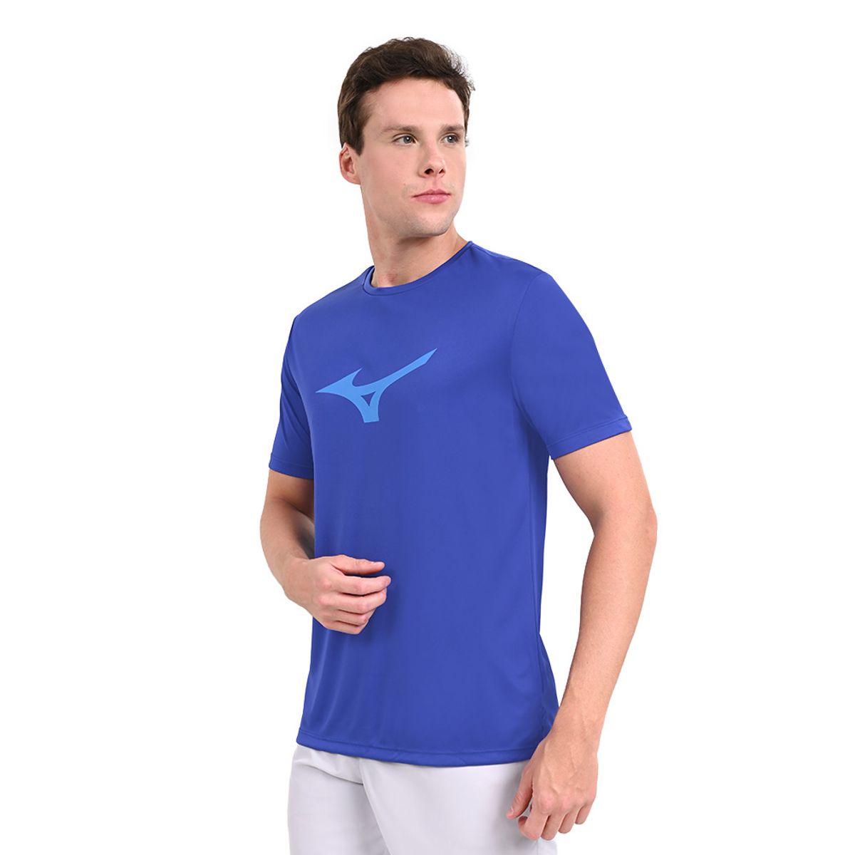 Camiseta de Treino Masculina Mizuno Run Spark G Azul