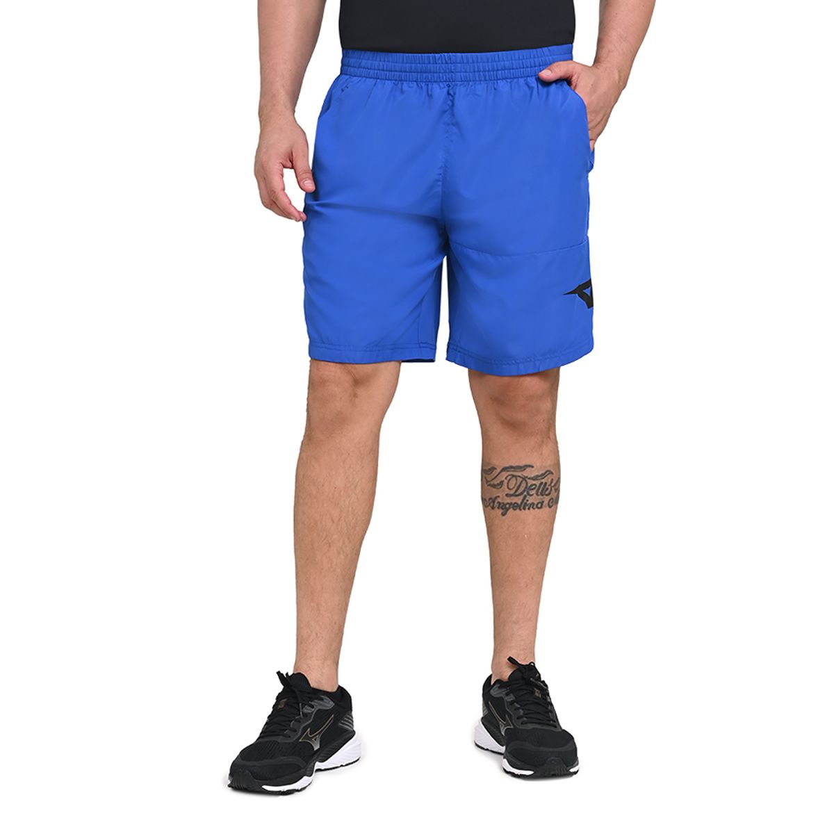 Bermuda de Treino Masculina Mizuno Run Bird GG Azul