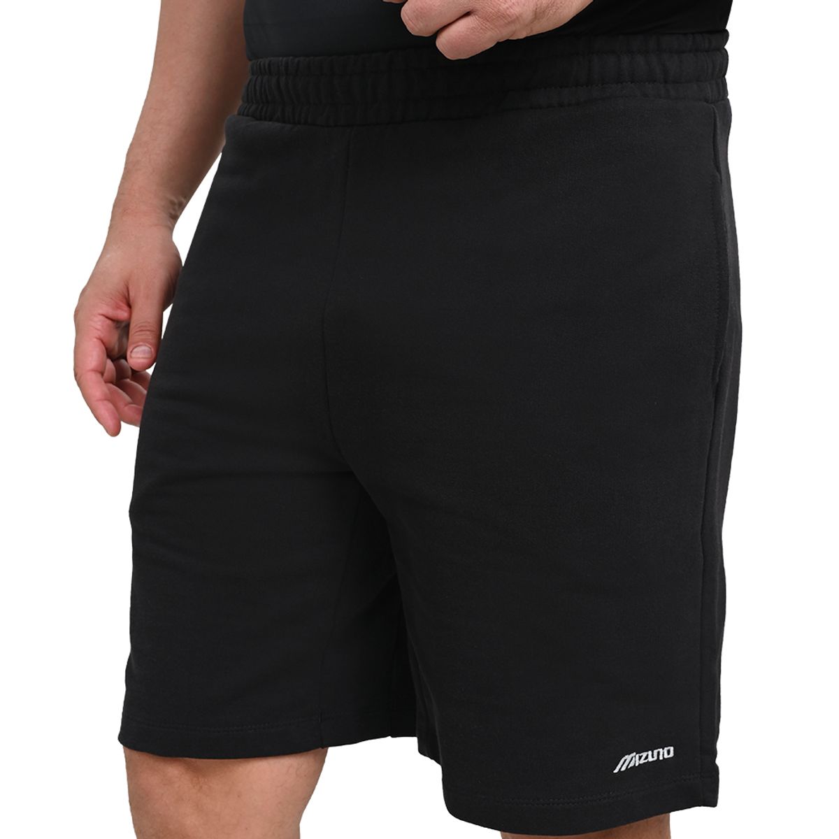 Bermuda de Moletom Masculina Mizuno G Preto