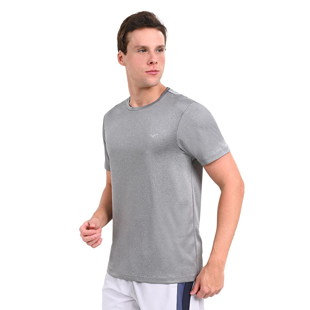 Camiseta de Treino Masculina Mizuno Spark 2 GG Cinza