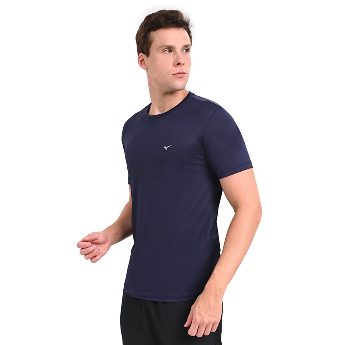 Camiseta de Corrida Masculina Mizuno Nirvana New M Azul