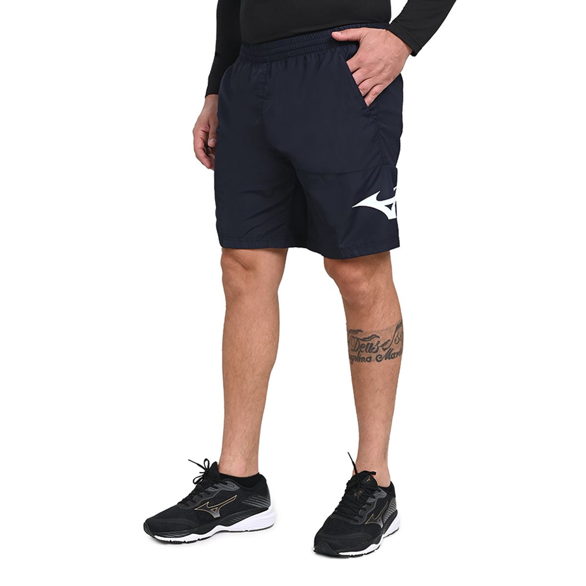 Bermuda de Treino Masculina Mizuno Bird M Azul