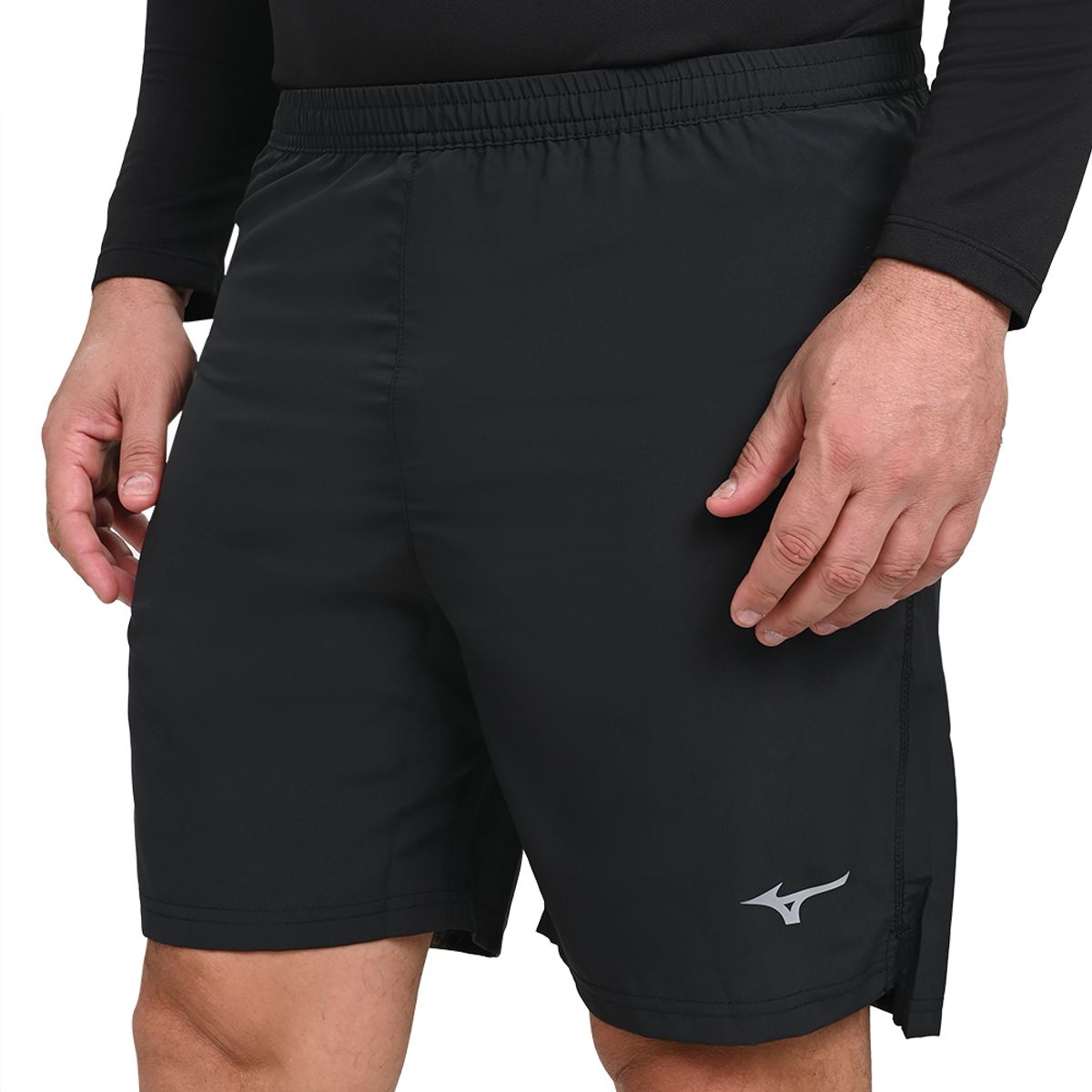Bermuda de Corrida Masculina Mizuno Focus Utility M Preto