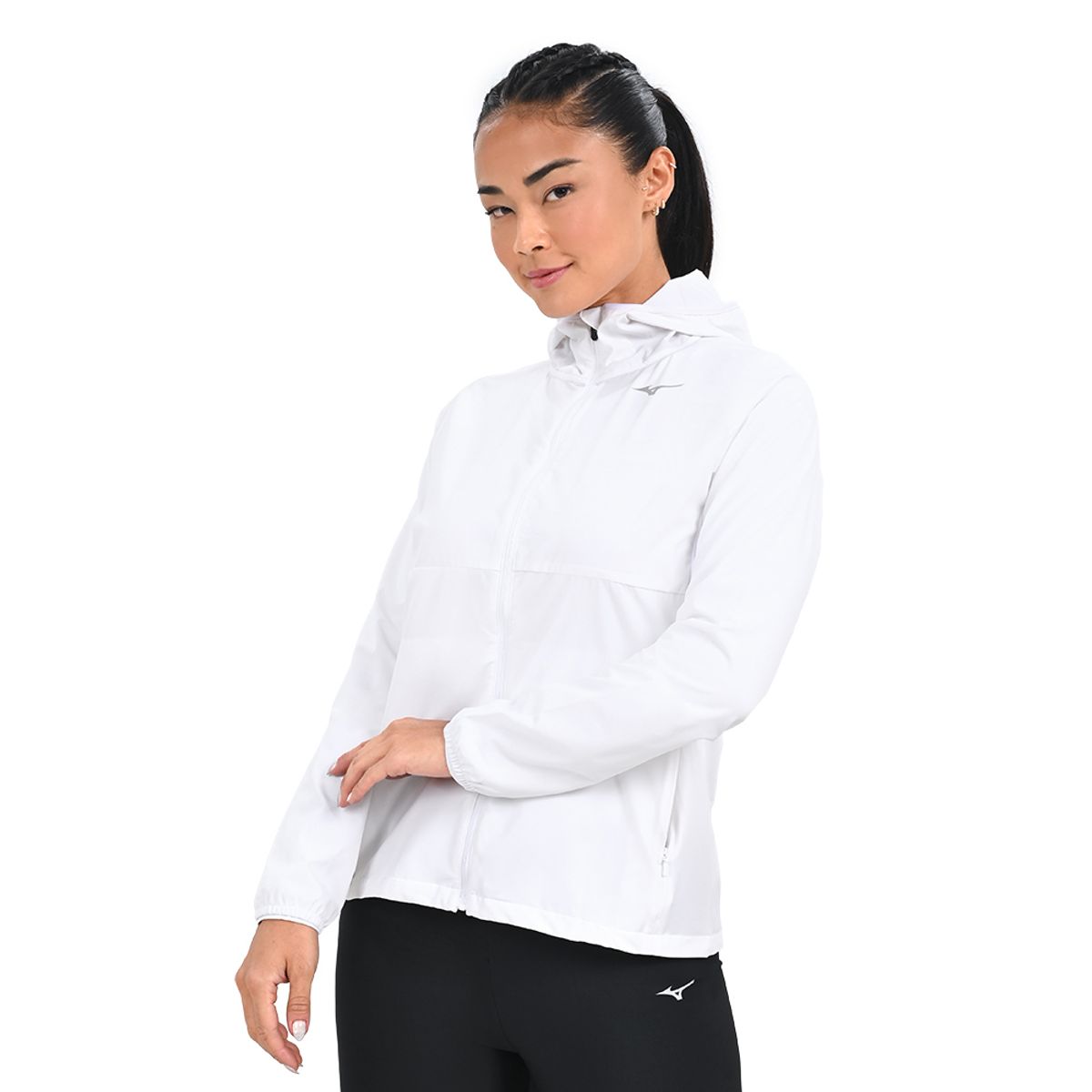 Jaqueta de Corrida Feminina Mizuno Alpha P Branco