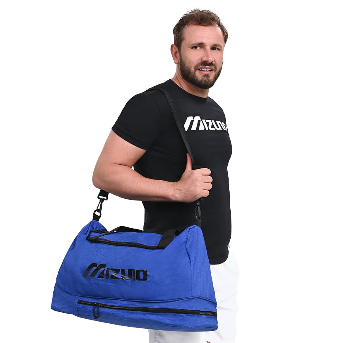 Mala de Treino Unissex Mizuno Master U Azul