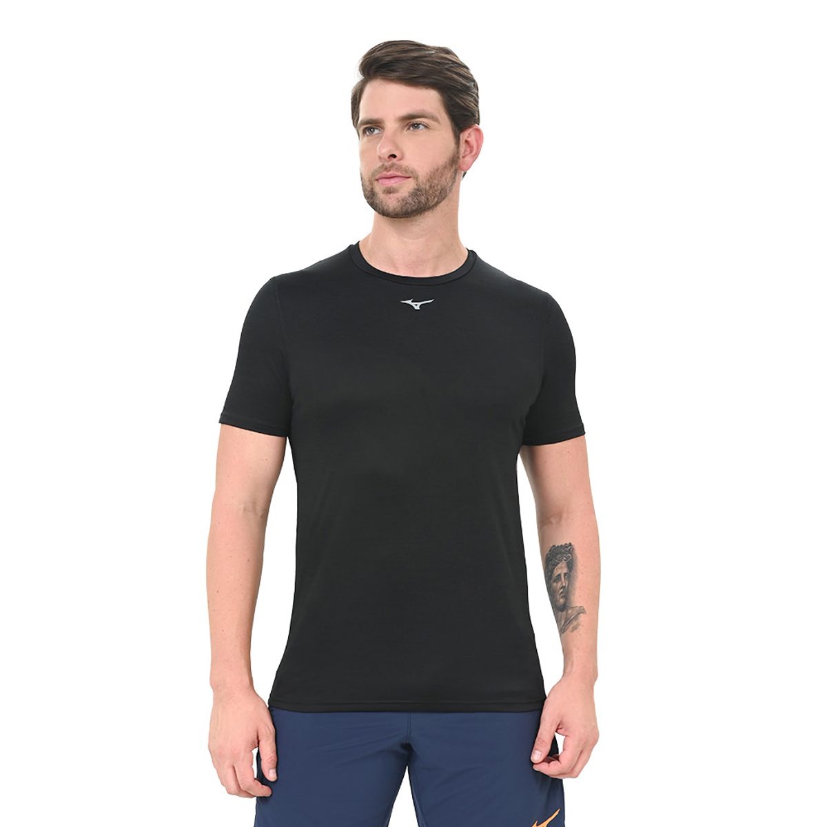 Camiseta de Treino Masculina Mizuno Core M Preto
