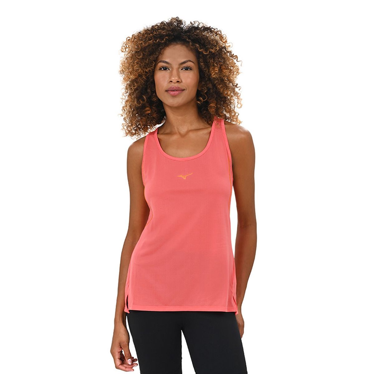 Regata de Treino Feminina Mizuno DryAeroFlow M Laranja