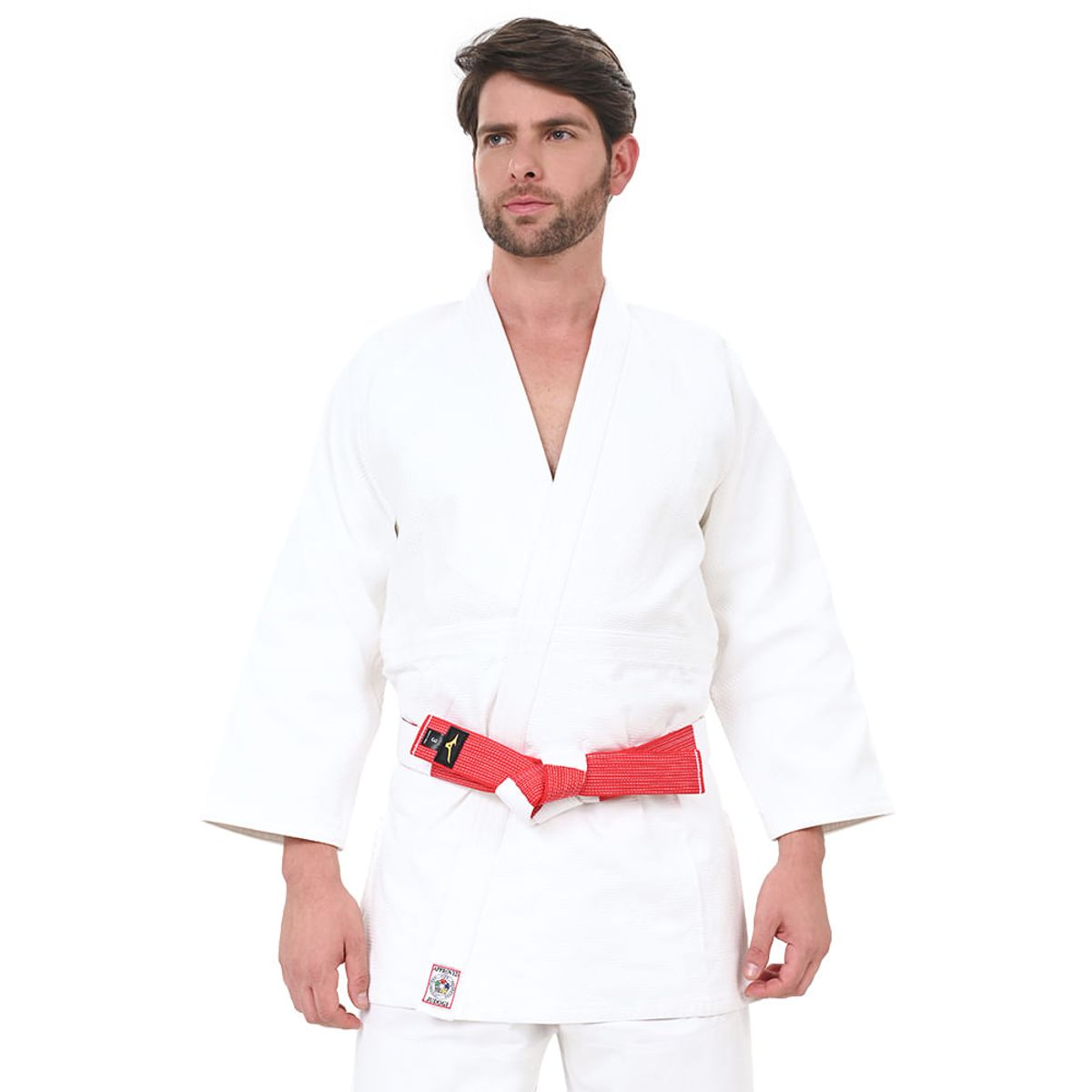 Jaqueta de Kimono Unissex Mizuno 2 Branco
