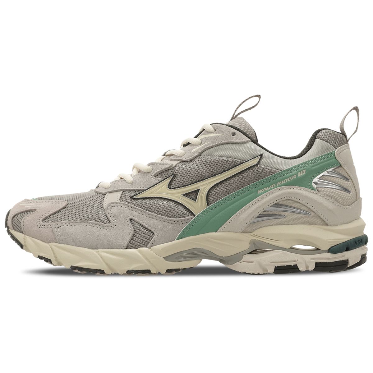Tênis Casual Mizuno Wave Rider 10 Premium 41 Cinza