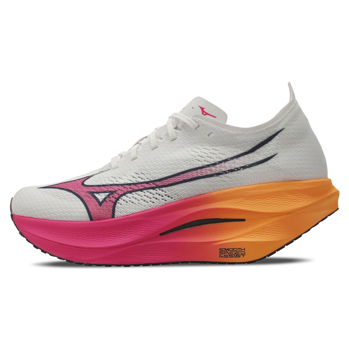 Tênis de Corrida Mizuno Wave Rebellion Pro 3 43 Branco
