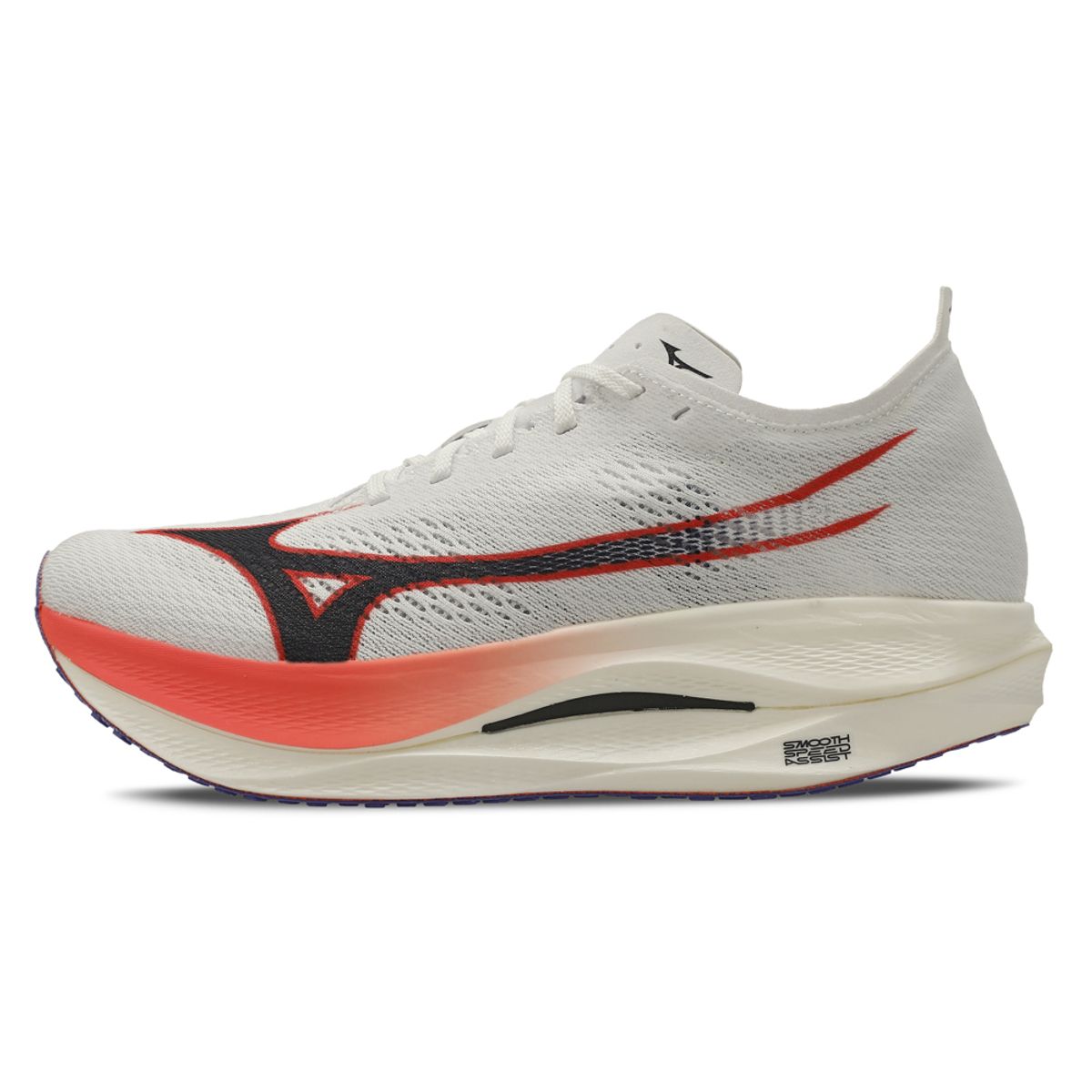 Tênis de Corrida Mizuno Wave Rebellion Pro Low 44 Branco