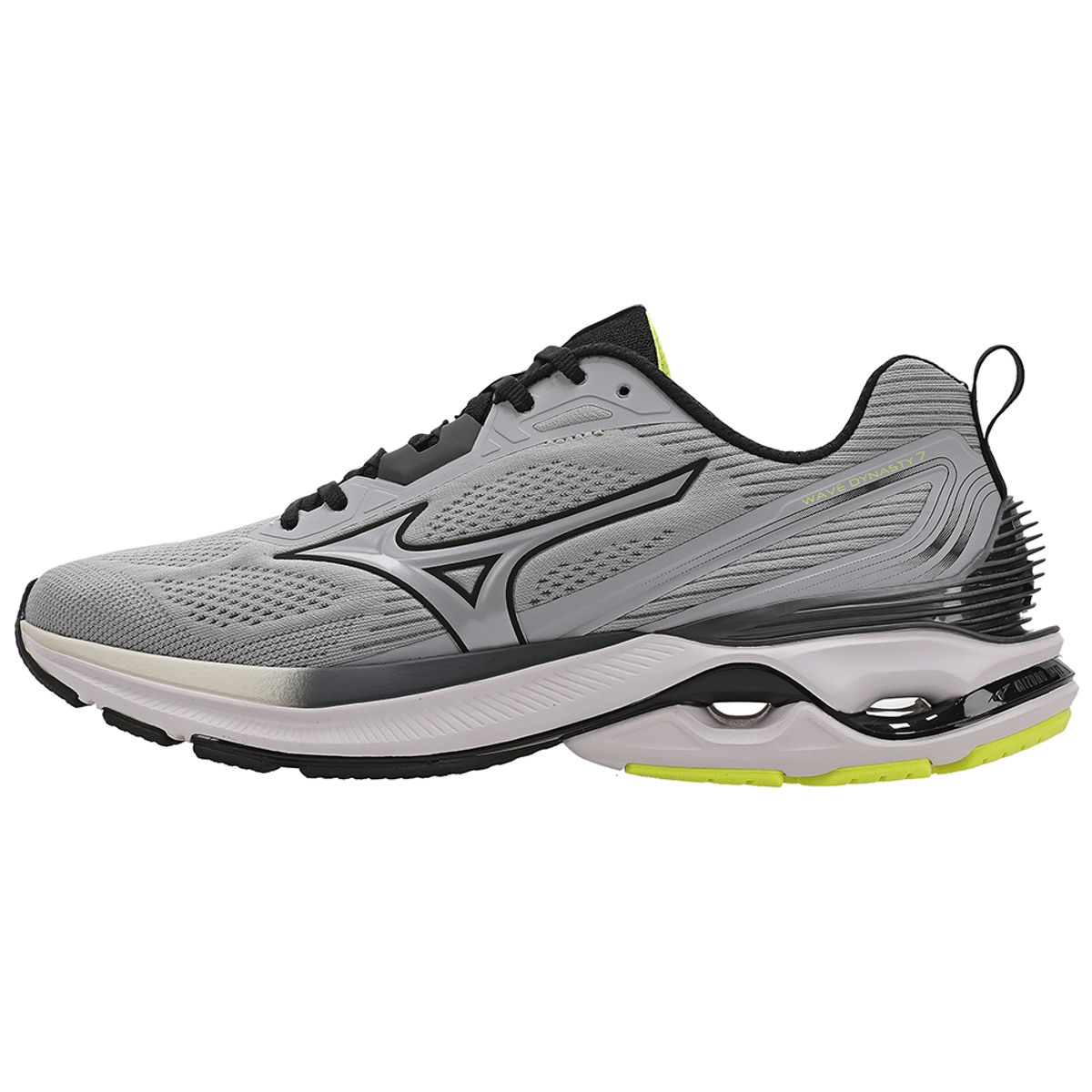 Tênis de Corrida Mizuno Wave Dynasty 7 Masculino 43 Cinza