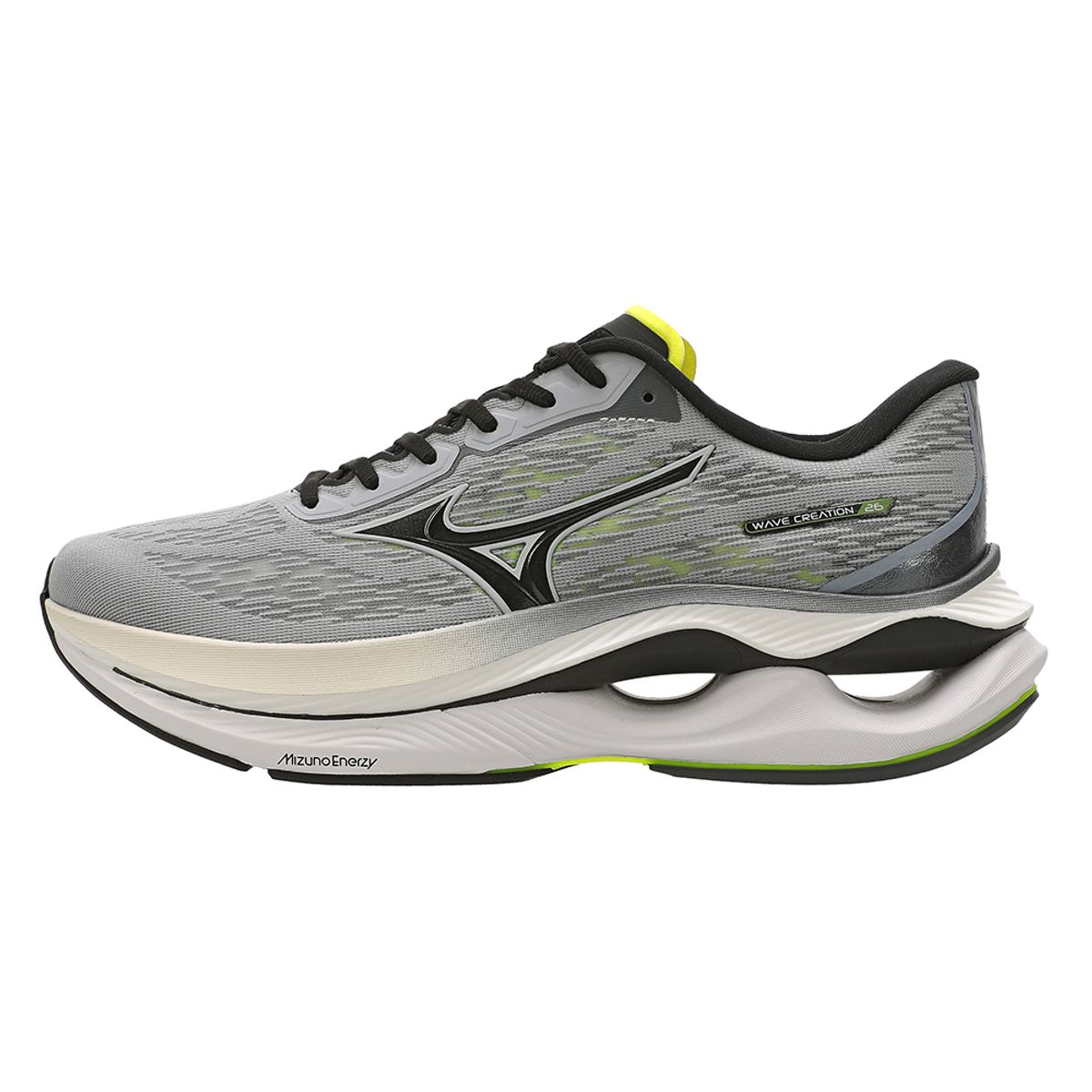 Tênis de Corrida Mizuno Wave Creation 26 Masculino 41 Cinza